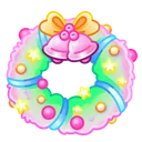 Winter Wreath Unicorn