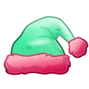 Santa Hat Candy Coral