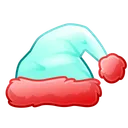 Santa Hat Cherry Ice