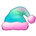 Santa Hat Polar Glow