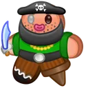 Ginger Cookie Black Beard