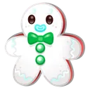 Ginger Cookie Snowman