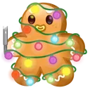 Ginger Cookie Tied Up