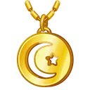 Moon Pendant Golden Moon