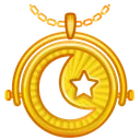 Moon Pendant Lunar Orbit