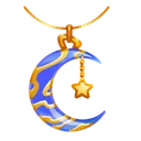 Moon Pendant Sand Dune