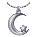 Moon Pendant Silver Moon