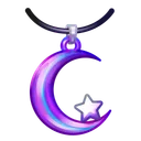 Moon Pendant Titanium