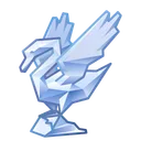 Rare Bird Crystal Swan