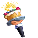 Chill Flame Birthday Cake