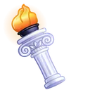 Chill Flame Ionic Column