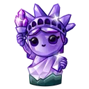 Liberty Figure Amethyst