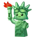 Liberty Figure Block Lady