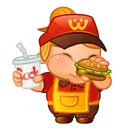 Liberty Figure Burger Queen
