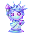 Liberty Figure Fire Opal