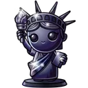 Liberty Figure Obsidian