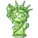 Liberty Figure Peridot