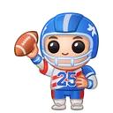 Liberty Figure Quarterback