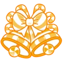 Jingle Bells Golden Cane