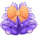 Jingle Bells Purple Horns
