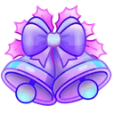 Jingle Bells Purple Ring