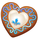 Cookie Heart Chilled