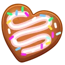 Cookie Heart Doughnut