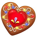 Cookie Heart Fairy Lights