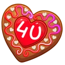 Cookie Heart For You