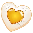 Cookie Heart Fried Egg