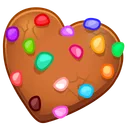 Cookie Heart Infinity Gems