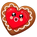 Cookie Heart Last Bites