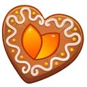 Cookie Heart Late Fall