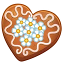 Cookie Heart Little Daisies