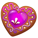 Cookie Heart Rosaria