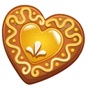 Cookie Heart Spicy Maple