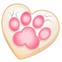 Cookie Heart Sugar Kitty