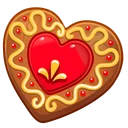 Cookie Heart Sunlight