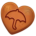 Cookie Heart The Umbrella