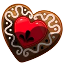 Cookie Heart Toasted