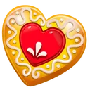Cookie Heart Toffee