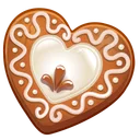 Cookie Heart Vanilla