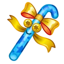 Candy Cane Starry Cane