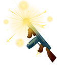 Party Sparkler Al Capone