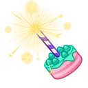 Party Sparkler Birthday