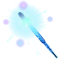 Party Sparkler Blue Sparks