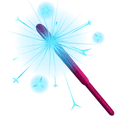 Party Sparkler Blueshift