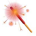 Party Sparkler Bright Flare
