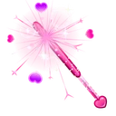 Party Sparkler Cupid Caster