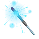 Party Sparkler Cyan Sizzle